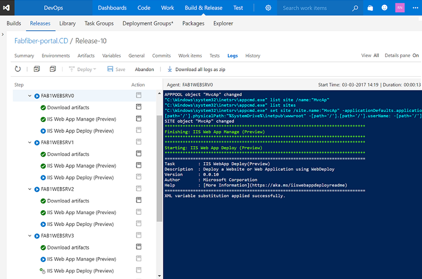 Deploying directly to a whole lot of VMs