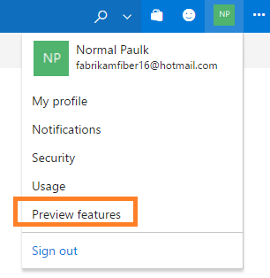 Feature flags for preview features